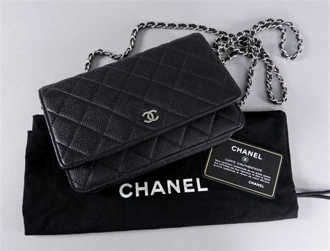 chanel wallet on chain black|authentic chanel wallet on chain.